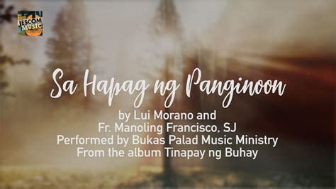 Sa Hapag ng Panginoon Lyrics .